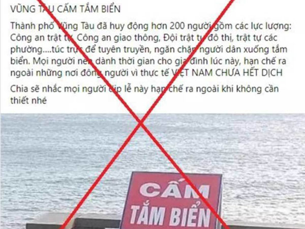 Du khách đồng loạt hủy phòng vì tin đồn 'Vũng Tàu cấm tắm biển'