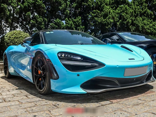 Cận cảnh ngoại thất mới đổi màu của McLaren 720S Spider thuộc sở hữu của 'dân chơi' lan đột biến