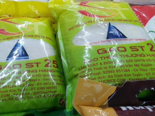 Gạo ST25 bị đăng ký thương hiệu tại Australia