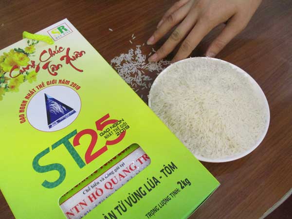 Gạo ST25 có 'đại gia' lo chuyện bảo hộ thương hiệu ở nước ngoài