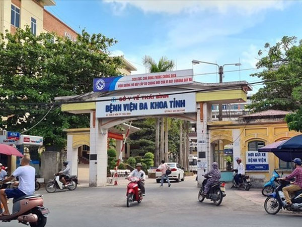 Phong tỏa Bệnh viện Đa khoa tỉnh Thái Bình