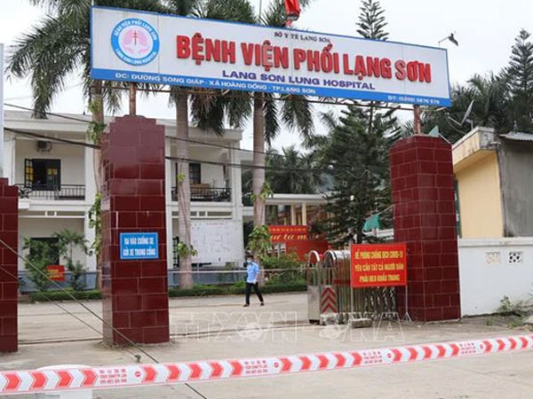 Phong tỏa Bệnh viện Phổi Lạng Sơn