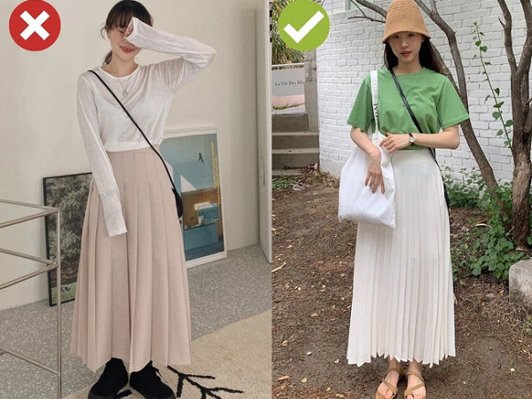 4 lỗi diện váy dài khiến nàng cao ráo cũng thành "một mẩu", dáng bị to ngang