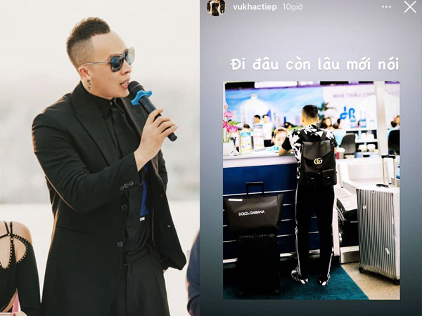 Vừa hứa ở yên một chỗ, Vũ Khắc Tiệp lại gây hoang mang khi quyết định xách vali lên và đi