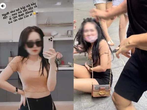 Hot girl nổi tiếng ngang nhiên quảng cáo game cờ bạc RikVip phiên bản mới tiếp tục gây xôn xao khi bị đánh ghen giữa phố?