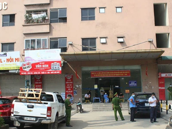 Hà Nội: Phong tỏa chung cư Đại Thanh sau khi ghi nhận ca dương tính với SARS-CoV-2