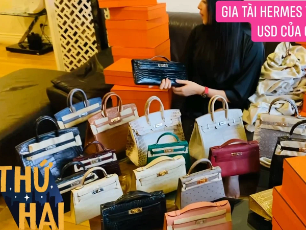 Hot mom nhiều túi Hermès hơn cả Ngọc Trinh hé lộ gia tài túi hơn 30 tỷ, nhiều mẫu hot hit chưa chắc có tiền đã mua được