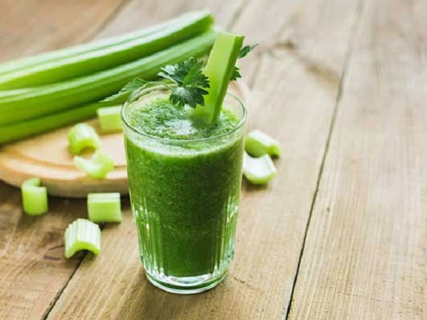 HH Đỗ Hà uống nước ép cần tây để da đẹp, dáng thon, đánh tan bụng mỡ
