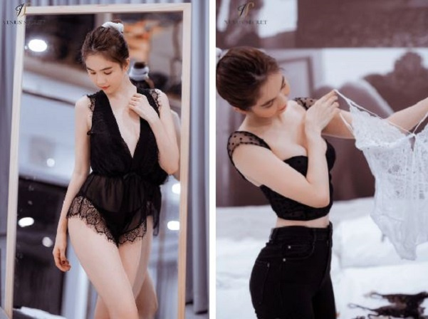 Ngọc Trinh khoe ảnh hậu trường bikini giữa drama PR
