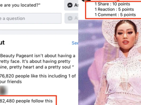 Cảnh báo: Xuất hiện fanpage Miss Universe giả mạo câu like share trắng trợn bằng vote giả, khiến trăm nghìn người đổ xô bình chọn