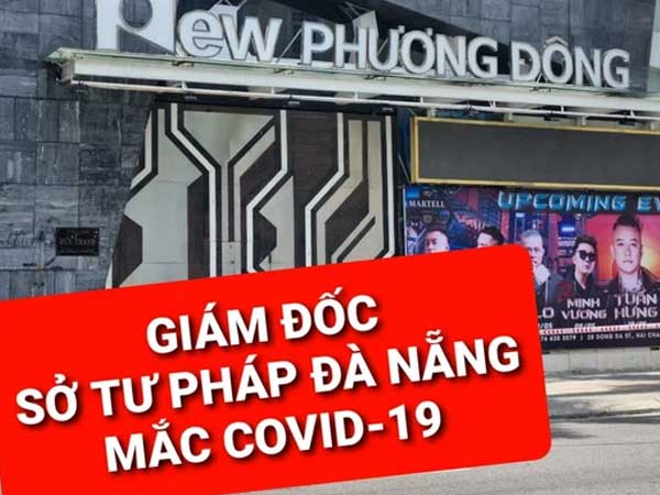 Giám đốc Sở Tư pháp Đà Nẵng mắc Covid-19