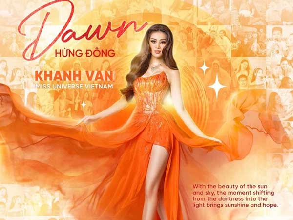 Khánh Vân đổi đầm dạ hội ngay phút chót, lý do là gì?