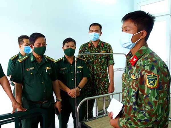 Một chiến sĩ bị sét đánh bất tỉnh tại chốt chống dịch