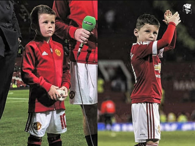 Hổ phụ sinh hổ tử: Con trai Rooney in dấu giày trong cả 6 bàn giúp U11 MU hủy diệt đối thủ