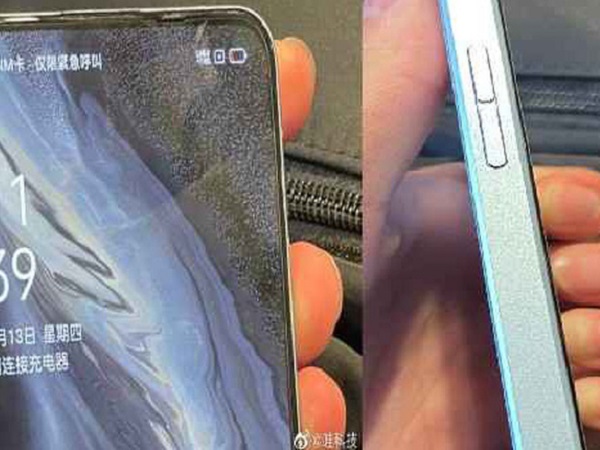 OPPO Reno6 lộ ảnh thực tế với khung viền vuông như iPhone 12
