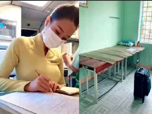 Nữ tiếp viên hàng không chê khu cách ly đơn sơ, không đủ vật chất khiến CĐM phẫn nộ