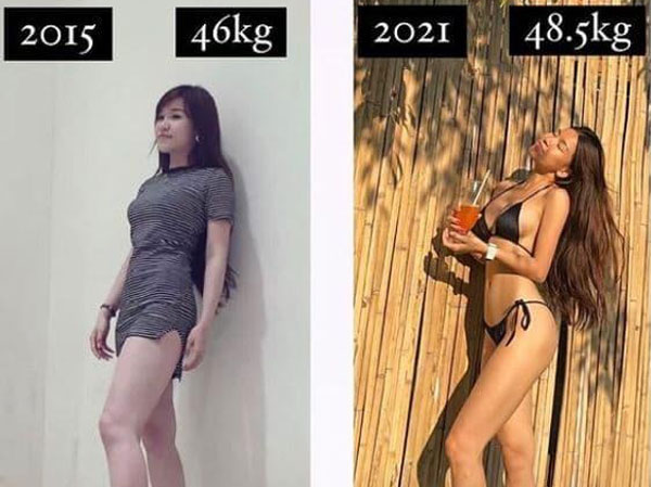 Bạn gái Lâm Tây tiết lộ tăng hơn 2 kg trong 6 năm và điểm thay đổi khiến cô ưng ý nhất trên body