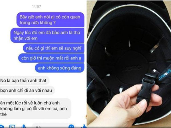 Phát hiện người yêu 'cắm sừng' chỉ nhờ chiếc mũ bảo hiểm, chuyện như đùa nhưng nghe giải thích mới thấy: 'Hợp lý thật!'