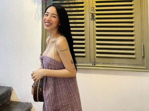Joyce Phạm nhỏ con theo gen của bố đại gia Minh Nhựa nhưng số đo vòng 1 thì khiến ai nhìn cũng không cưỡng lại nổi