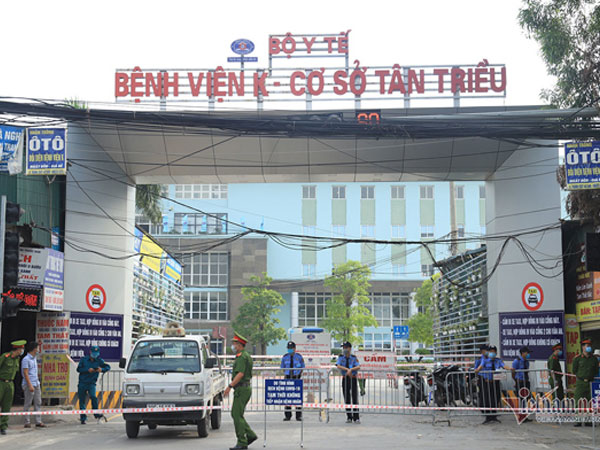 Bệnh viện K gỡ bỏ phong tỏa 2 cơ sở, khám chữa bệnh trở lại