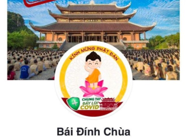 Giả mạo Facebook của chùa Bái Đính để kêu gọi từ thiện