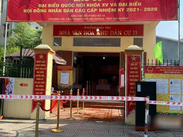 Hải Dương lên khung giờ cho cử tri đi bầu cử để chống dịch