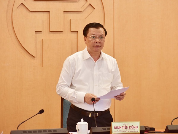 Bí thư Đinh Tiến Dũng: Chưa xem xét giãn cách xã hội toàn thành phố Hà Nội