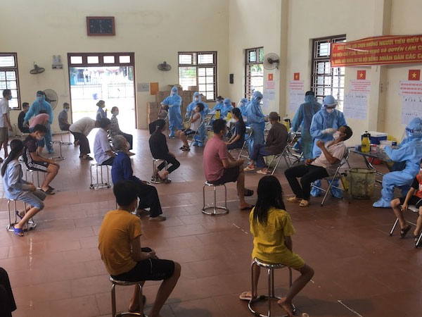 Bắc Ninh: Thêm 59 mắc COVID-19 mới, toàn tỉnh gần 600 ca
