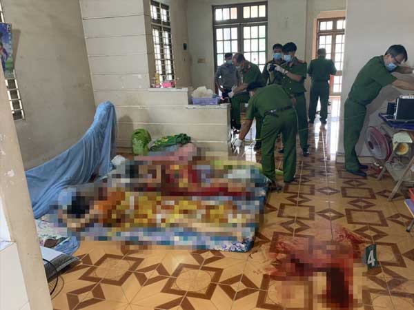 Nghi án chồng giết vợ và con gái rồi tự sát