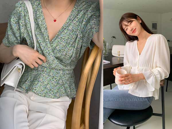 Mẫu áo blouse đang phủ sóng dày đặc: Mặc lên khiến ai cũng tưởng bạn gầy đi 5kg, lên hình sống ảo cực xinh