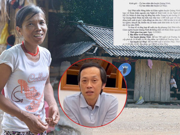 Chủ tịch xã vùng lũ ở Quảng Bình: Đời sống ở đây ổn định rồi, NS Hoài Linh nên tăng cường số quà này về những vùng dịch Covid-19
