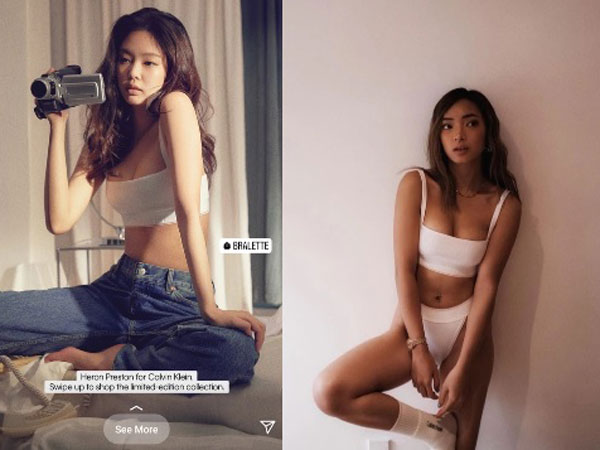 Châu Bùi - Jennie đọ vòng 1 'ná thở' và body căng đét khi đụng hàng 1 mẫu bra, netizen nhìn vào mà rần rần