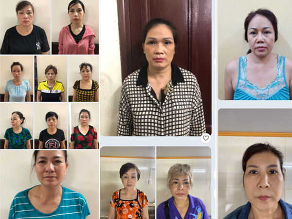 Đường dây thầu đề lên đến hơn 1 tỉ đồng/ngày toàn phụ nữ