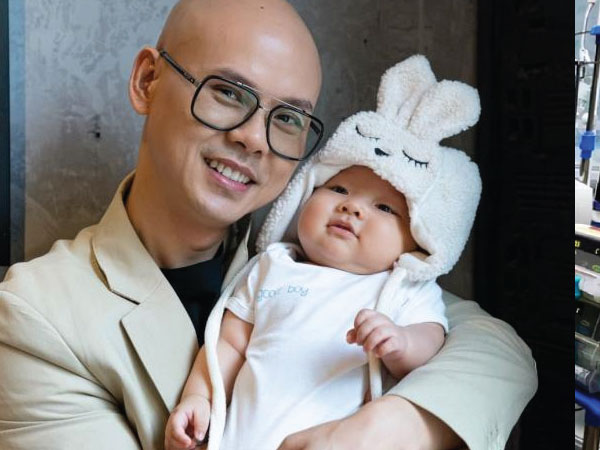 Phan Đinh Tùng khoe ảnh đáng yêu và bụ bẫm của con trai thứ 2 tròn 4 tháng tuổi