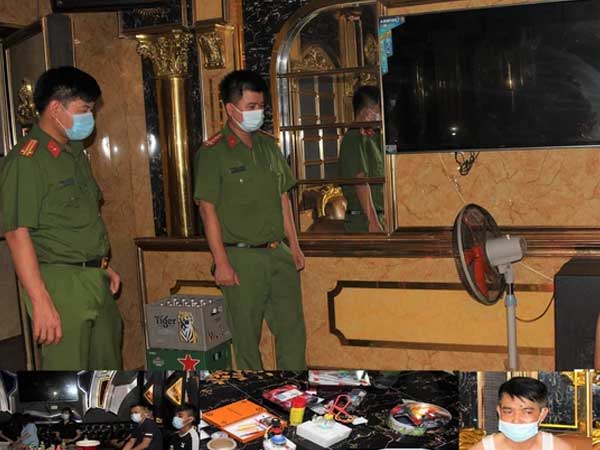15 nam thanh, nữ tú 'bay lắc' trong quán karaoke Thiên Đường giữa dịch COVID-19