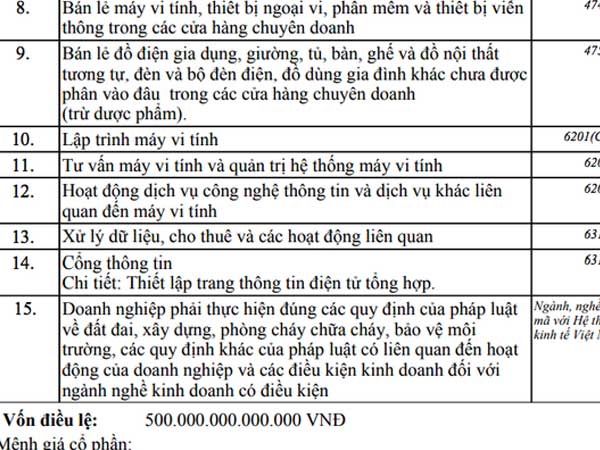 Vụ đăng ký góp hơn 500.000 tỉ đồng mở công ty: Giám sát việc góp vốn