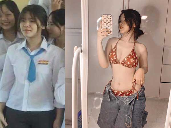 Bị đánh hội đồng khi còn đi học, cô gái 'khúc giò' giảm cân, sở hữu thân hình cực chuẩn