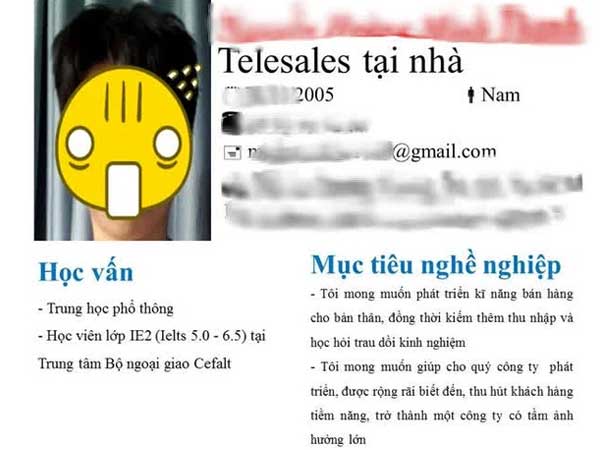 Bản CV xin việc của nam sinh lớp 10 với loạt kinh nghiệm và khả năng, ai nhìn vào cũng khen 'quả là tuổi trẻ tài cao'