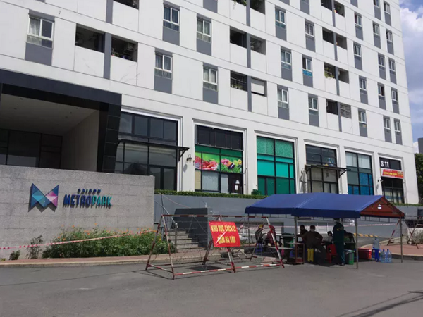 Phong toả chung cư Sài Gòn Metro Park ở TP Thủ Đức
