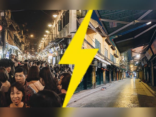 Tình hình 5 tụ điểm ăn chơi đông vui nhất Hà Nội bây giờ thế nào: Nơi lác đác xe đi qua, nơi vắng tanh không bóng người