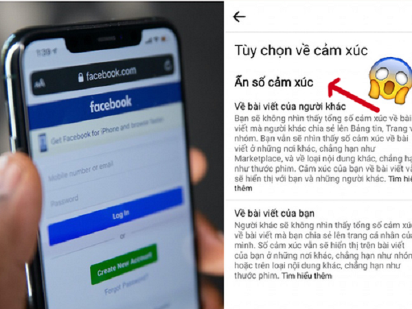 Facebook chính thức cho ẩn số like