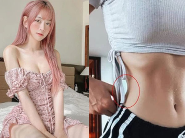Mang danh hot girl phòng gym, cuối cùng Lê Bống lại phải nhờ đến photoshop để có vòng eo con kiến