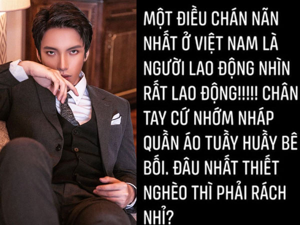 Stylist từng hợp tác với Hồ Ngọc Hà, Ngọc Trinh gây phẫn nộ khi chê bai người lao động 'tay chân nhớp nháp, quần áo bê bối'