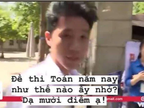 Nam sinh khẳng định chắc nịch trên VTV được 10 điểm Toán, ai ngờ kết quả trúng phóc, sau 1 năm giờ ra sao?