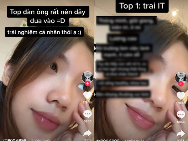 Đang 'ế ẩm' bống nhiên 'được giá', trai IT được gái xinh lên TikTok khen lấy khen để