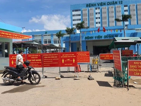 Thêm 2 bệnh viện ở TP.HCM tạm ngưng tiếp nhận bệnh nhân vì có ca Covid-19 từng đến khám