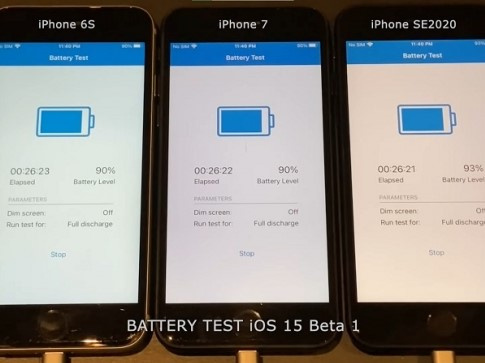 iOS 15 và iOS 14.6, phiên bản nào khiến iPhone hao pin hơn?