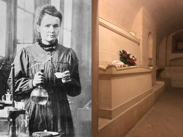 Ngôi mộ kỳ lạ của Marie Curie: Quan tài được lót lớp chì dày 2cm, bất kỳ ai đến thăm cũng phải mặc đồ bảo hộ