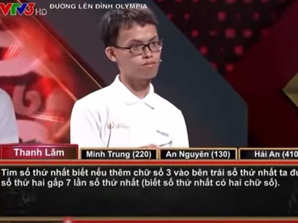 Câu hỏi Olympia bị nhận xét siêu phức tạp nhưng thực chất lại 'làm màu', chỉ giải chưa đến 1 giây là ra