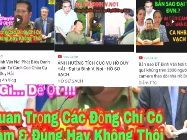 Bị ghép giọng can thiệp vụ án Hồ Duy Hải, đại tá Đinh Văn Nơi nói gì ?